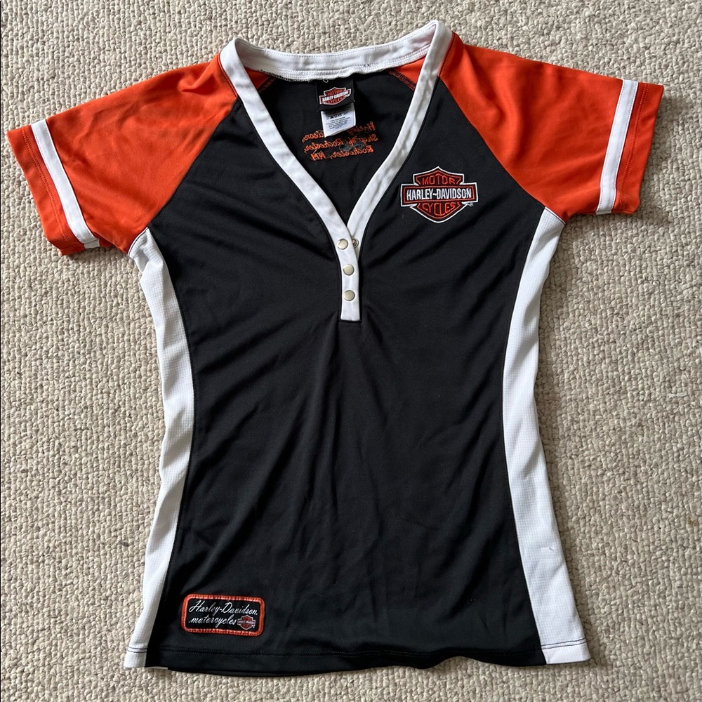 Harley Davidson Jersey Style Shirt.